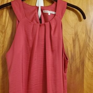 Violet And Claire Hot Pink Silk Top